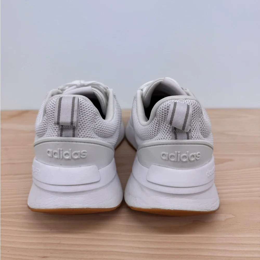 Adidas Men's Cloud Foam Super White Athletic Shoes